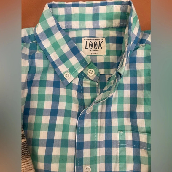 Boys button down shirt bundle crewcuts, Sonoma, and old navy - Picture 3 of 11